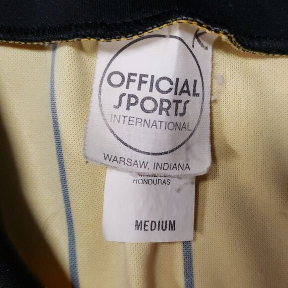 OFFICIAL SPORTS SOCCER REFEREE JERSEY SIZE MEDIUM - Picture 3 of 5